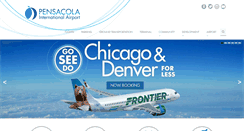 Desktop Screenshot of flypensacola.com